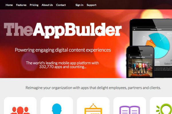 Mobile Application with The AppBuilder