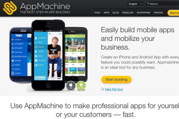 Mobile Application with AppMachine