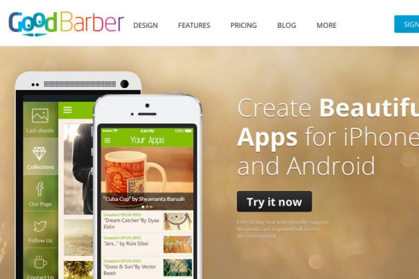 Mobile Application with GoodBarber