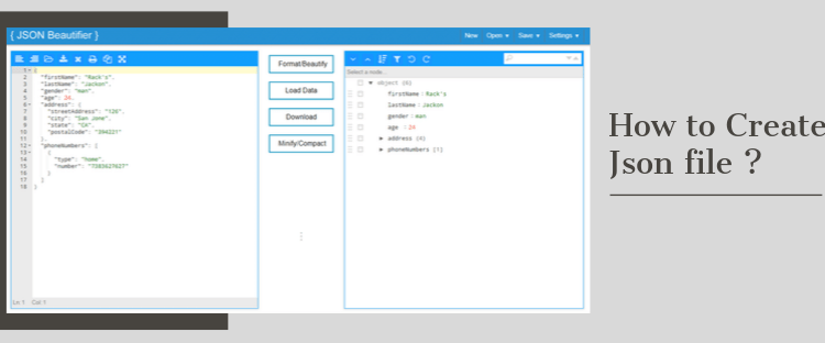 JSON File Extension